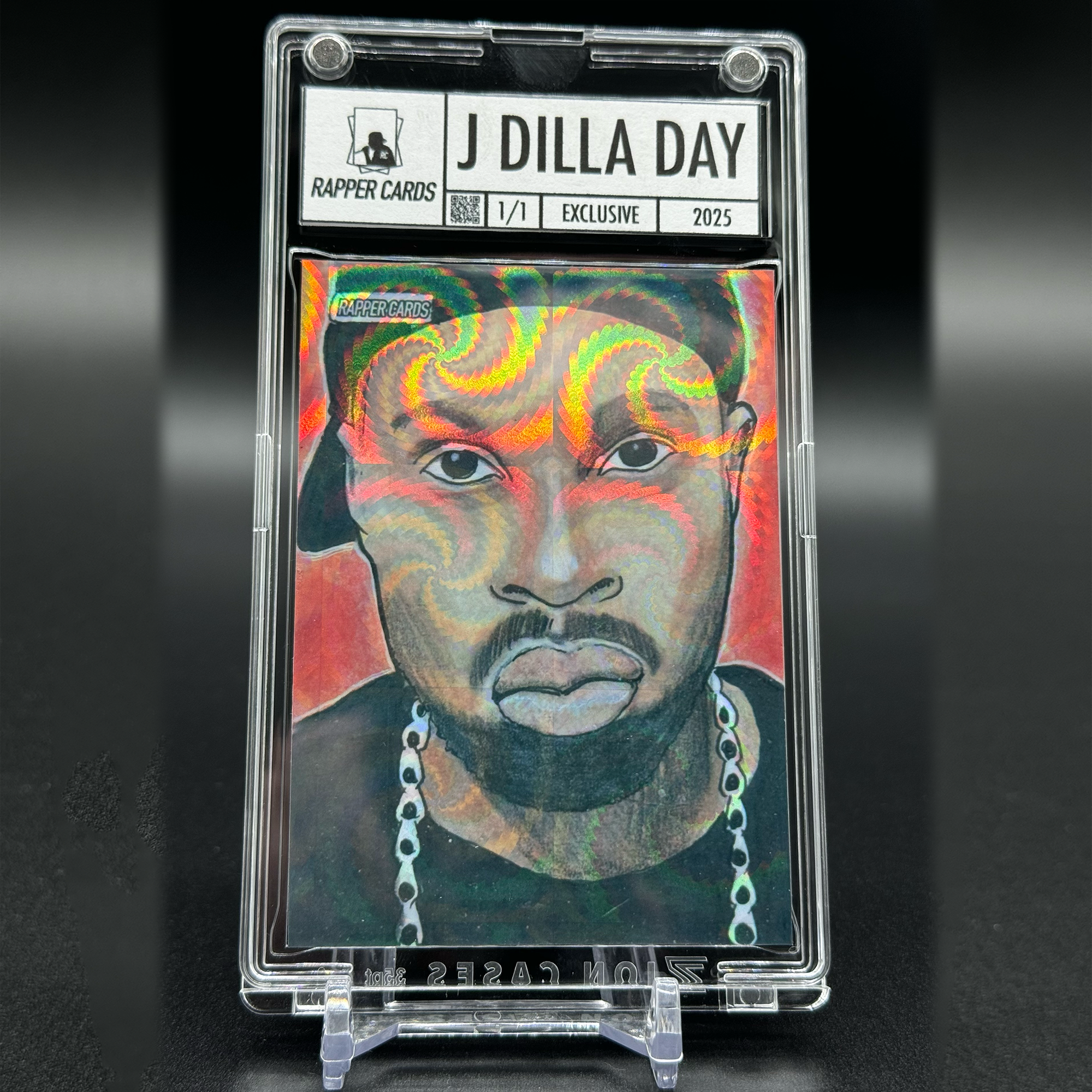 1/1 J Dilla 2025 Dilla Day Official Rapper Card #4 (Trading Card)