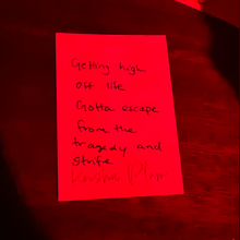 Load image into Gallery viewer, Keisha Plum Original Poem Rapper Card