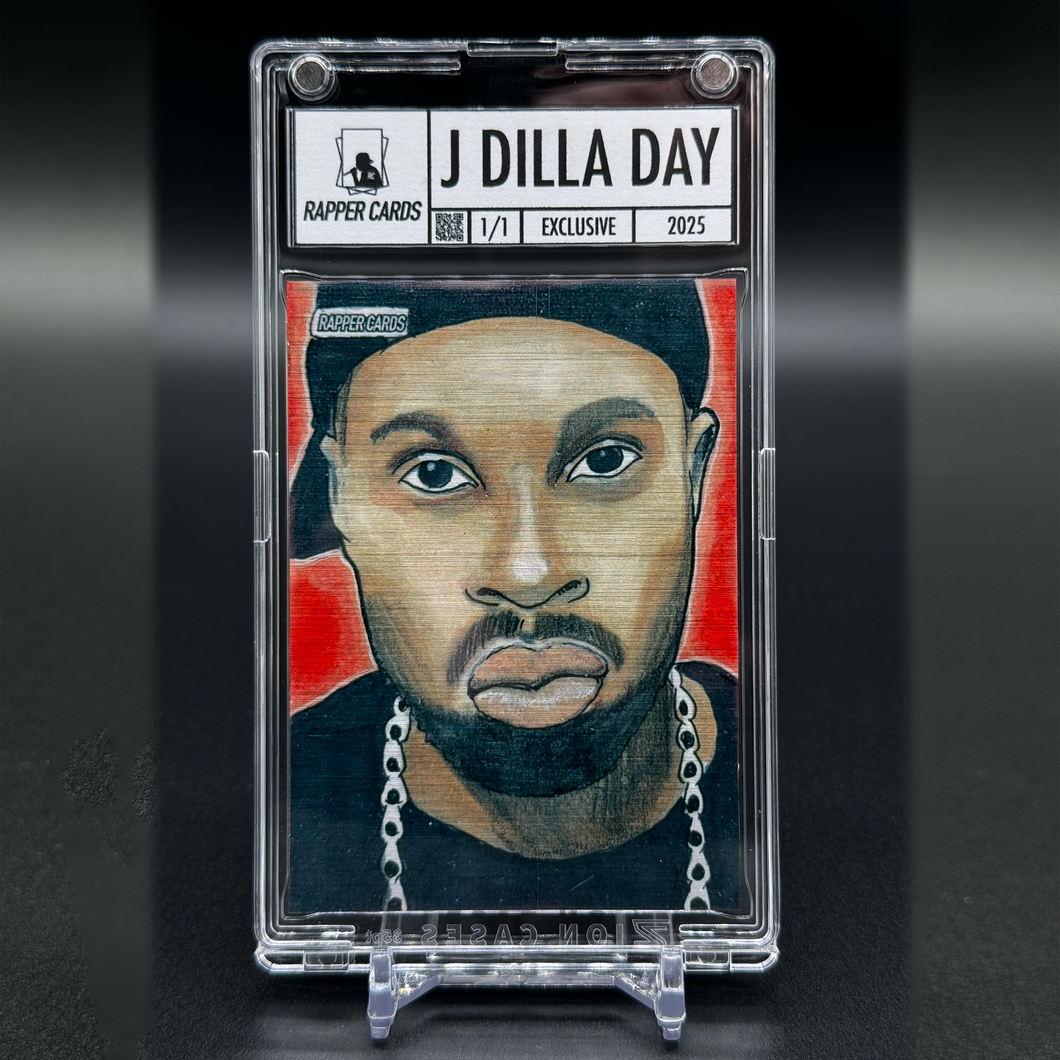 1/1 J Dilla 2025 Dilla Day Official Rapper Card #2 (Trading Card)