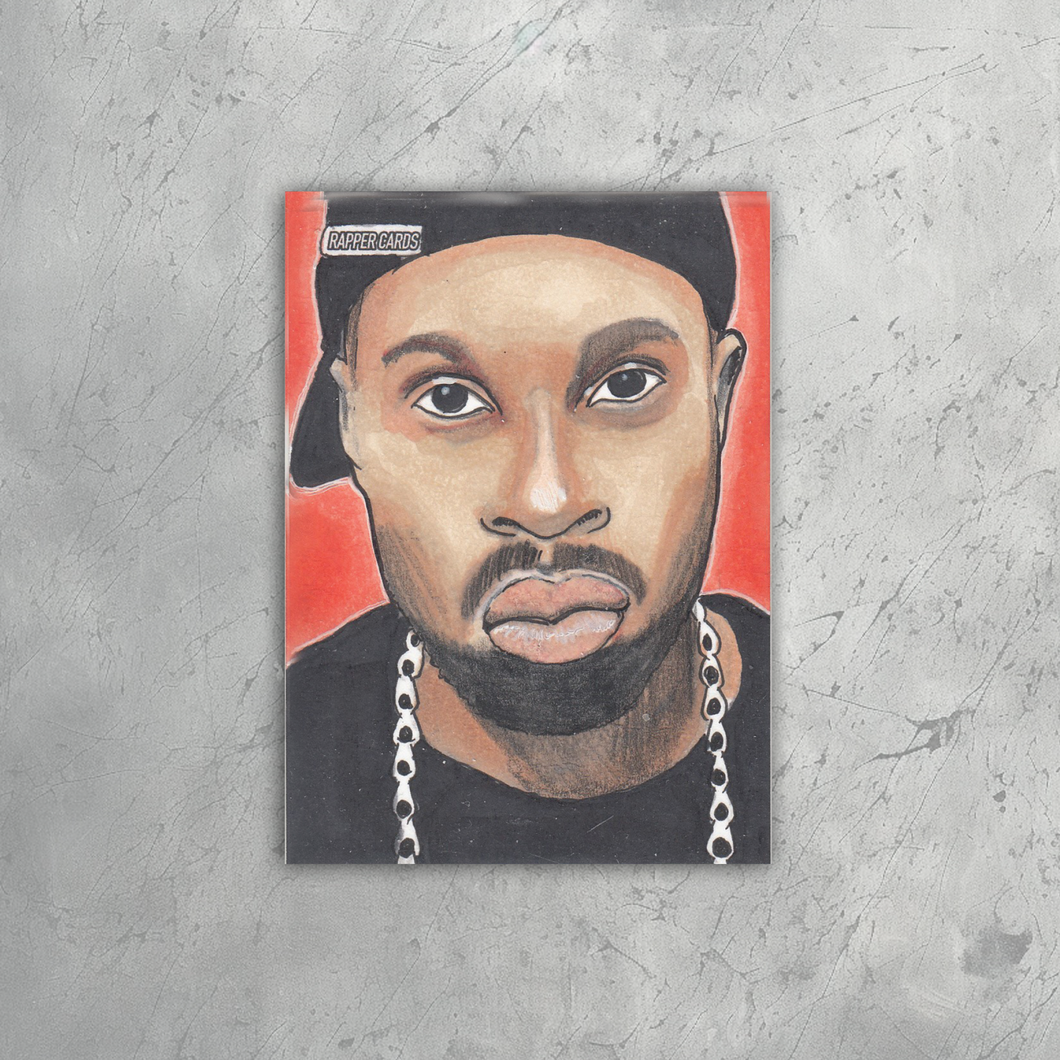 1/1 Actual Sketch Card - J Dilla 2025 Dilla Day Official Rapper Card (Trading Card)