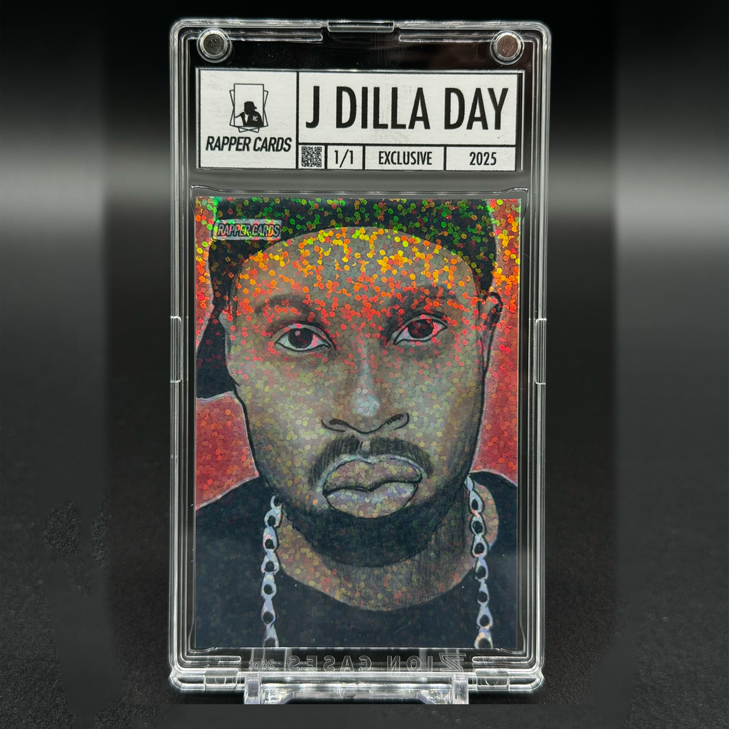 1/1 J Dilla 2025 Dilla Day Official Rapper Card #3 (Trading Card)