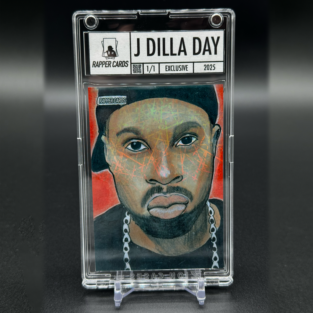 1/1 J Dilla 2025 Dilla Day Official Rapper Card #6 (Trading Card)