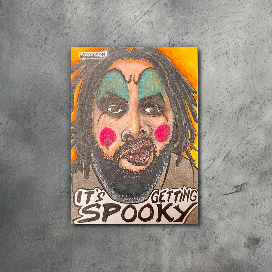 Conway the Machine Halloween Rapper Card