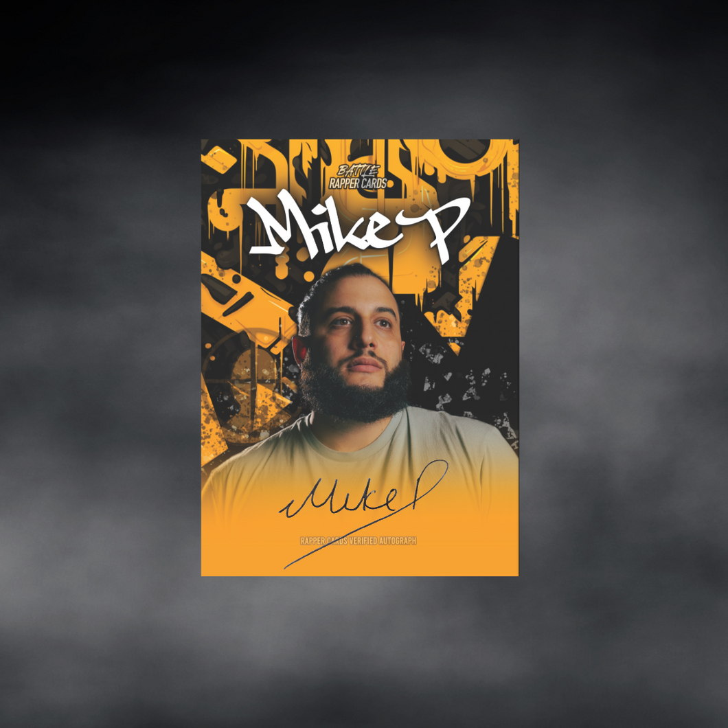 Mike P Autographed Rapper Card (Trading Card)