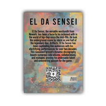 Load image into Gallery viewer, El Da Sensei Autographed Rapper Card
