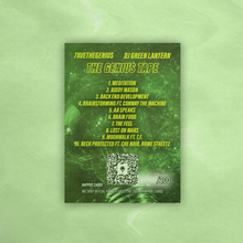 Load image into Gallery viewer, DJ Green Lantern &amp; 7xvethegenius THE GENIUS TAPE Autographed Rapper Card
