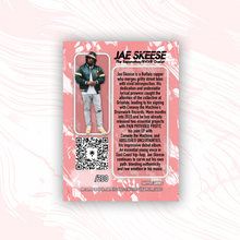 Load image into Gallery viewer, Jae Skeese Autographed Rapper Card
