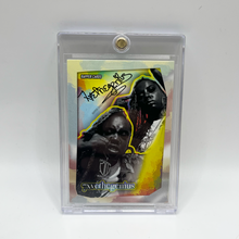 Load image into Gallery viewer, 7xvethegenius Autographed Rapper Card
