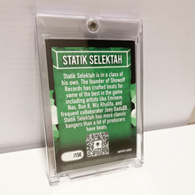 Load image into Gallery viewer, Statik Selektah Autographed Rapper Card
