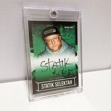 Load image into Gallery viewer, Statik Selektah Autographed Rapper Card
