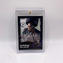 Load image into Gallery viewer, Nissim Black Autographed Rapper Card
