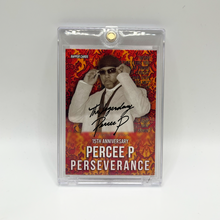 Load image into Gallery viewer, Percee P &quot;Perseverance&quot; 15th Anniversary Autographed Rapper Card
