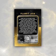 Load image into Gallery viewer, Planet Asia Autographed Rapper Card
