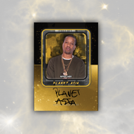 Planet Asia Autographed Rapper Card