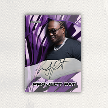 Load image into Gallery viewer, Project Pat Autographed Rapper Card
