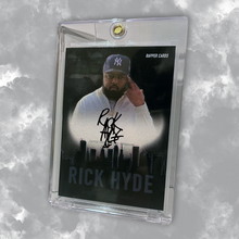 Load image into Gallery viewer, Rick Hyde Autographed Rapper Card
