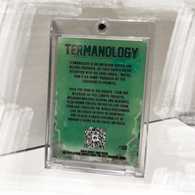 Load image into Gallery viewer, Termanology Autographed Rapper Card
